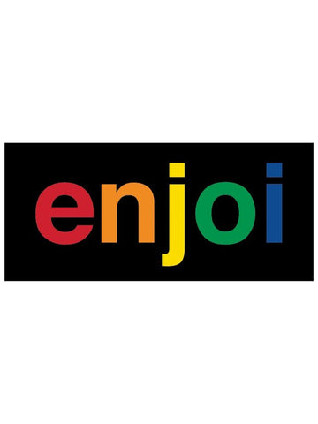 enjoi Spectrum Black Sticker 10 Pk
